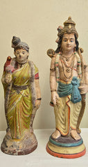 Two South Indian Golu: Rama and Possibly Meenakshi