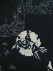 A Length of Katazome Dyed Cotton: Bold Images and Soft Details.