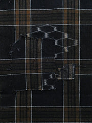 A Length of Patched Kasuri Cotton: Complex Pattern