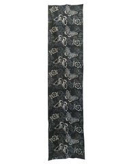 A Length of Katazome Dyed Cotton: Blurred Butterflies