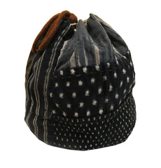 A Cotton Komebukuro: Pieced Drawstring Bag