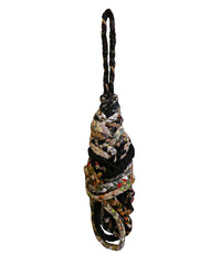 A Bundle of Braided Recycled Cloth Rope: Home Made