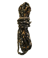 A Hank of Plaited Rope: Braided from Leftover Cloth Scraps