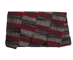 A Narrow Sakiori Obi: Rag Woven Kimono Sash