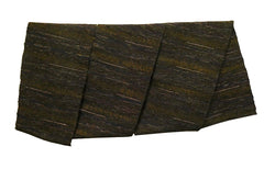 A Deeply Toned Sakiori Obi: Subtle Contrast and Richly Colored