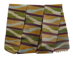 A Sakiori Obi: Rag Woven Kimono Sash