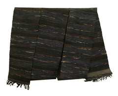A Dark Toned Sakiori Obi: Rich Deep Colors