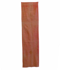 A Length of Benibana Dyed Cotton: Safflower