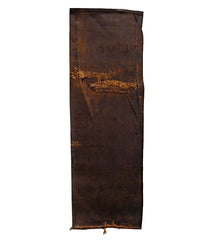 A Leathery Sakabukuro: Stitched and Mended Sake Filter