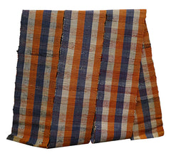 A Striped Sakiori Obi: Tri-colored Warp