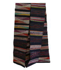 A Sakiori Obi with Decorative Passages: Rag Woven Kimono Sash