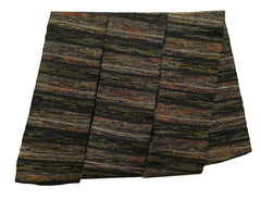 A Sakiori Obi: Ragwoven Kimono Sash in Mottled Rich Colors