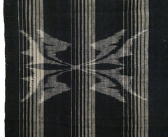 A Length of Striped Egasuri: Auspicious Woven Images