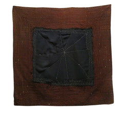 A Sashiko Stitched Kotatsu Textile: Wonderfully Dynamic Stitching