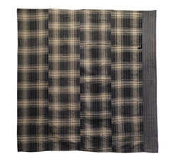 A Hand Sashiko Stitched Blanket Weight Kotatsugake: Hearth Covering