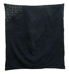 A Repaired Sashiko Stitched Furoshiki: Re-purposed Cloth