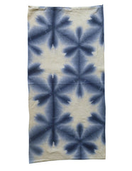 An Itajime Dyed Diaper: Folded Shibori Technique