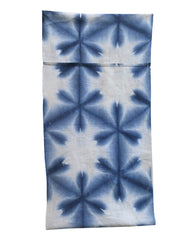 A Sekka Itajime Shibori Diaper: Snowflower