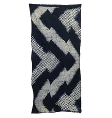 A Length of Shibori Dyed Cotton: Bold Graphics