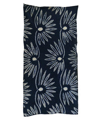 A Length of Shibori Dyed Cotton: Strands of Chrysanthemums