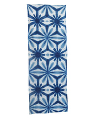 A Length of Large Repeat Itajime Shibori: Tonal Variation