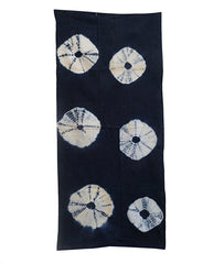 A Pieced Length of Large Scale Shibori: Interesting Center Seam