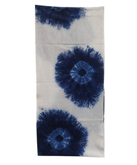 A Dip Dyed Shibori Diaper: Kumo or Spiderwebs
