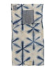 A Patched Sekka Itajime Shibori Diaper: Indigo