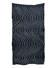 A Length of Shibori Dyed Cotton: Optical Waves