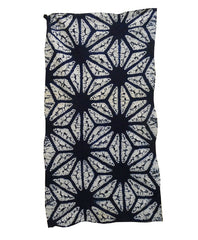 A Length of Shibori Dyed Cotton: Large Scale Asanoha