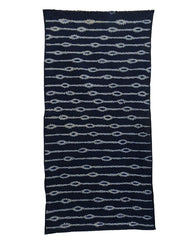 A Length of Shibori Dyed Cotton: Horizontal Blips