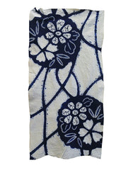 A Length of Shibori Dyed Cotton: Roundels