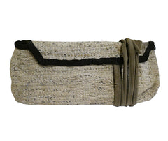 A Small Pouch of Shifu: Woven Recycled Ledger Paper