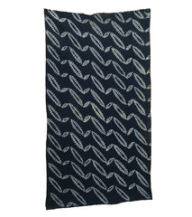 A Length of Shibori Dyed Cotton: Interrupted Diagonally Arranged Stitched Blips #3