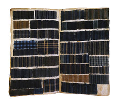 A Large Shimacho or Album of Home Weaving: Nineteenth Century