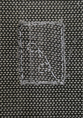 A Length of Patched Edo Komon Cotton Cloth: 19th Century Pattern