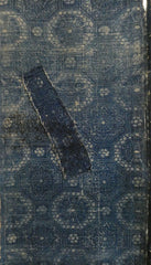 A Length of Indigo Dyed Katazome Cloth: Lone Diagonal Patch