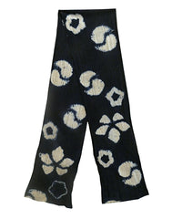 A Northern Shibori Baby Sling: Ingrained Creases from Wear