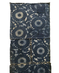 A Pieced Length of Patched Katazome: Bold Contrasts