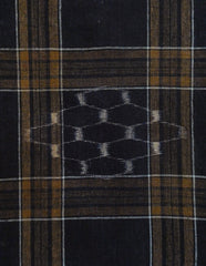 A Length of Plaid and Kasuri Cotton: Complex Design