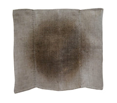 A Rustic Hemp Steaming Cloth: Blurred Impression from Use