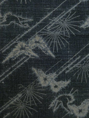 A Length of Narumi Kongata Cotton: Flying Geese and a Storm