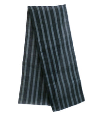 A Long Length of Hemp or Ramie Cloth: Subtly Variegated Stripes