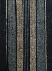 A Handsome Length of Striped Cotton: Hand Spun Cotton Yarns