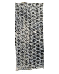 A Length of Two Process Shibori: Arashi and Stenciling