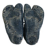A Pair of Very Good Quality Sashiko Stitched Tabi: Good Age and Hand Spun Cotton Cloth