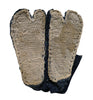 A Well-Worn, Wonderful Pair of Old Tabi: Tattered Handspun Cotton and Patina