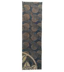 A Length of Katazome Dyed Cotton: Two Colors and a Family Crest Fragment