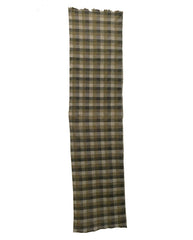 A Length of Faded Plaid: Neutral Greys and Sage Green