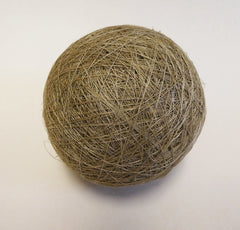 A Ball of Hand Plied Hemp or Ramie Yarn: Beautiful Object